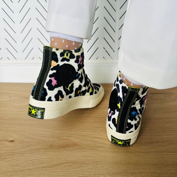 ❤️❤️Rare Converse Chuck 70 Hi Welcome To The Wild Eggs 6.5 Women's Shoes 572369C - Picture 5 of 13